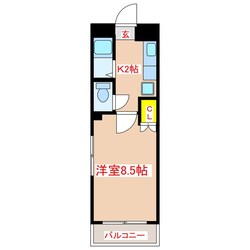 エクセル新屋敷の物件間取画像